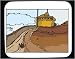 Decorated Mouse Pad with road, Canada, structure, building, 