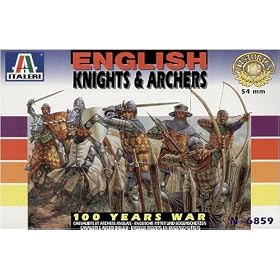 Italeri 1/32 English Knights and Archers 100 Years War # 6859