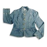 Plum Pudding Ltd - Girls Denim Jean Jacket, Blue
