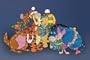 42" Disney Winnie The Pooh & Friends Caroling Lighted Christmas Yard Art