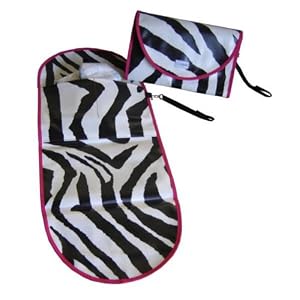 Zebra Diaper Clutch