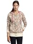 Paul Frank Junior's Julius Leopard Print Hoodie,Tusk,X-Small