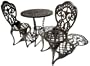 Strathwood Cast Aluminum Garden Bistro Set
