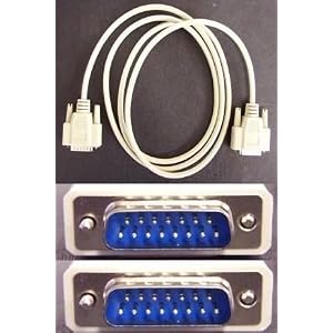 6 Ft 15-Pin DB15 Male to Male Straight Through Cable (Joystick Midi Mac) by STSI