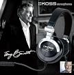 Tony Bennett TBSE1 Signature Edition Headphone - Black/Silver