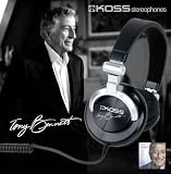 Tony Bennett TBSE1 Signature Edition Headphone - Black/Silver