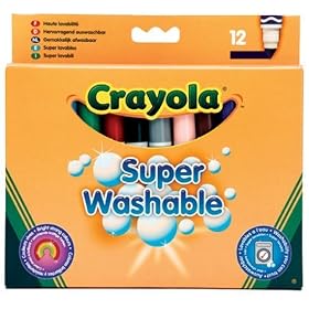 Crayola - Loisir Cr�atif - 12 Feutres � Colorier Ultra Lavables