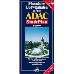 ADAC Stadtplan Mannheim, Ludwigshafen am Rhein: Mit City- und Durchfahrtsplan, Rad- und Wanderwegen, Postleitzahlen. Mit gro�er Umgebungskarte