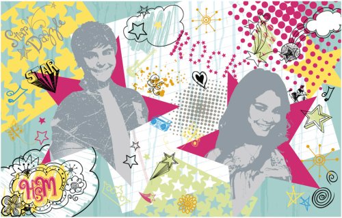 CharacterWorld High School Musical Rock Oblong Rug 57 x 90 cm