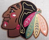 NHL CHICAGO BLACKHAWKS Symbol Crest Embroidered JACKET PATCH