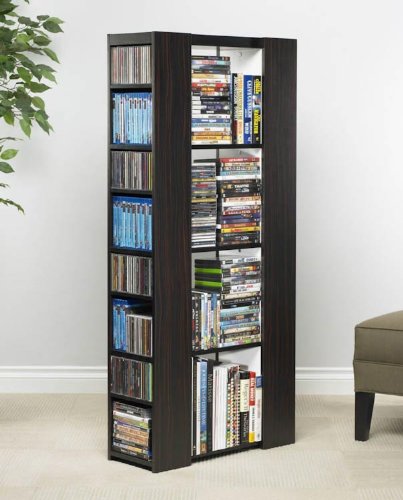 Media Mix Double 4 Tier Cabinet