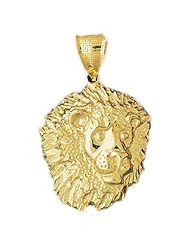 CleverEves 14K Gold Pendant Lion Head 11.2 - Gram(s)