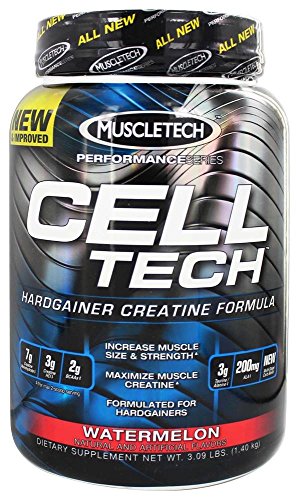 Muscletech Products - Cell Tech Performance Series Hardgainer Creatine Formula Watermelon - 3 lbs.