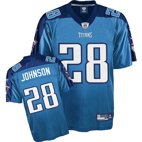 Youth Tennessee Titans #28 Chris Johnson Team Replica Jersey - XL 18-20