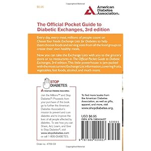 The Official Pocket Guide to Diabetic Exchanges: Choose Your Foods