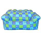 Childrens Bean Bag Sofas - Beanbags - Kids Seat - Patterned - Cosmic Blue Green