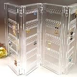 アクリル樹脂製ピアススタンド【ウェーブ】 ピアス
