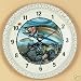 Rainbow Trout Design Antique Clock, New 12 Inch Size, Wall Clock