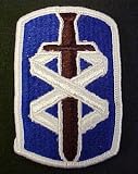 18th Medical Brigade Full Color Dress Patch