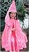 Dragon Wizards Velvet Cape and Hat, Red, Blue or Pink, Child Size, Made in USA