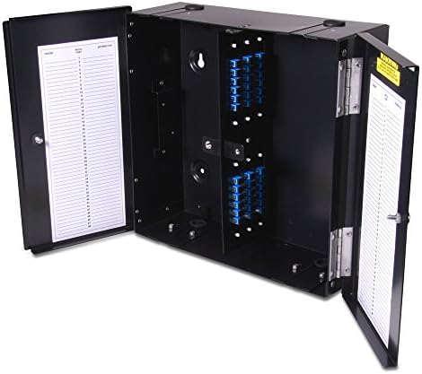 American Products AM-206-BLK Indoor Wall Mount Enclosure, 6 plate, Black