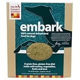 Honest Kitchen Embark, Low Carb Grain-Free Dehydrated Raw Dog Food w/ Turkey, 10 Pound Box