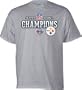 Pittsburgh Steelers Super Bowl XL Champions Official Locker Room T-Shirt - X-Large