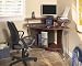 Bush Ind. HM98600-03 Tacoma Corner Computer Desk in Harvest Cherry