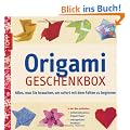 Die Origami-Geschenkbox. Alles, was Sie brauchen, um sofort mit dem Falten zu beginnen
