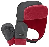 Columbia Sportswear Earflap/Mitten Set, Grill Print