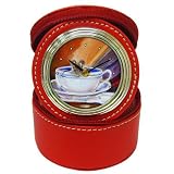 Limited Edition Violano Jewelry Case Travel Alarm Clock Victorian Mouse