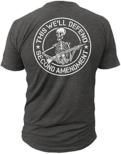 This We'll Defend Second 2nd Amendment Mens Gun T-Shirt Molon Labe