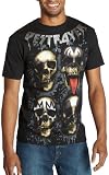 Ecko Unlimited Young Men's Kiss Tee,Black,XX-Large