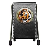 Cincinnati-Bengals Pen Holder Desk Clock