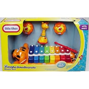 Little Tikes Jungle Jamboree 4-piece Music Set