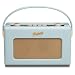 Roberts RD60 Revival DAB/FM RDS Digital Radio with Up to 120 Hours Battery Life - Duck Egg