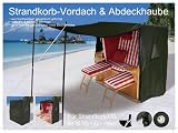Produkt-Bild: Premium Abdeckhaube + Vordach XXL bis 162cm Breite gr&uuml;n H&uuml;lle Plane
