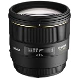 Sigma 85mm f/1.4 EX DG HSM Large Aperture Medium Telephoto Prime Lens for Canon Digital SLR Cameras