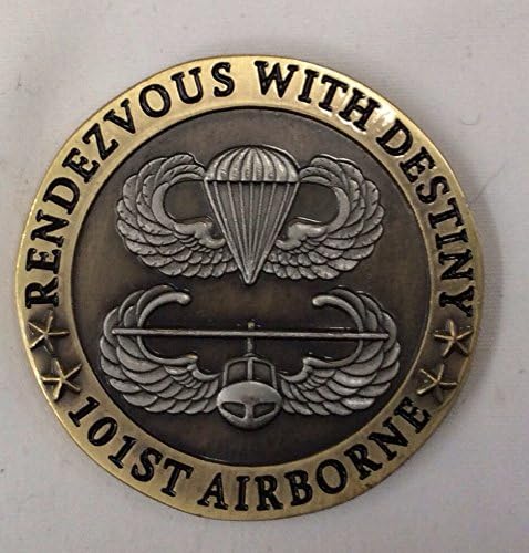 101st Airborne Division Screaming Eagles Challenge Coin sold by F5 Sales
