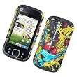 Motorola CLIQ XT (T-Mobile) Snap-On Rubberized Protector Hard Case Image Cover "Love Is Victory" Design