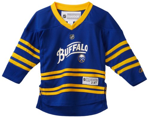 NHL Toddler Buffalo Sabres Third/Alternate Replica Jersey - R54X4Bbb (Royal, 2-4T)