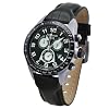 Insignum Herren-Armbanduhr Corium Stahl Schwarz Ip212306