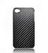 iPhone 4 Case Slim Carbon Fiber Design Hard Case Black - Graphite Series