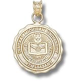 Central Michigan Chippewas Seal Pendant (14kt)
