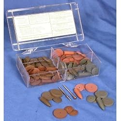 123 Cratex Grinding Polishing Tools fits Dremel