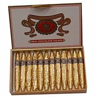 Novelty Indulgence - Milk Chocolate Cigars, Box of 24
