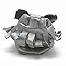 SAYOYO Baby Silver Bow Tassels Soft Sole Leather Infant Toddler Prewalker Shoes (Silver, 12-18 Months)