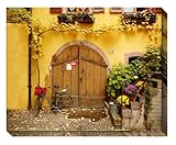 IMAGE OF Blue Garden Designs  #63801OD  Automne  Outdoor Picture on Canvas Art, 40-inch-by-30-inch