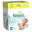 Pampers Sensitive Wipes 7x Box 448 Count