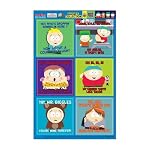 South Park 10th Season Magnet Collection - Set of 6 Magnets